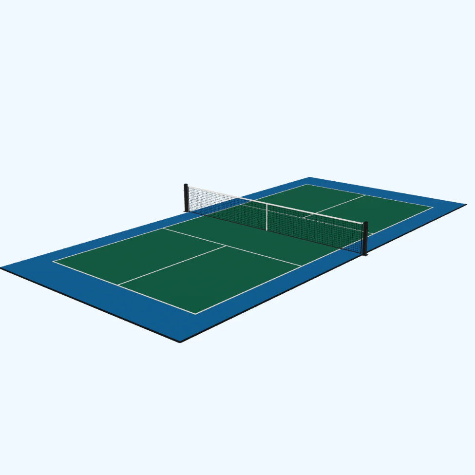 PISO DEPORTIVO PICKLEBALL 16,21M x 8,64M