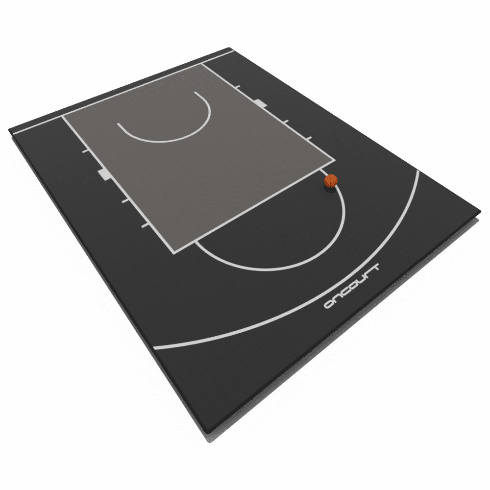 PISO DEPORTIVO BASQUETBOL 7,43M x 9,24M